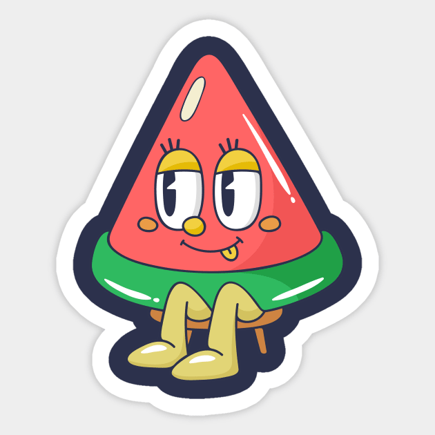 Sandia Sticker by Boutique Creativa